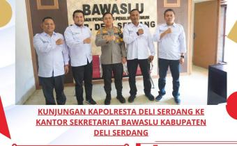 Foto Bersama  Kapolresta Deli Serdang AKBP Raphael Sandhy Cahya Priambodo S.I.K